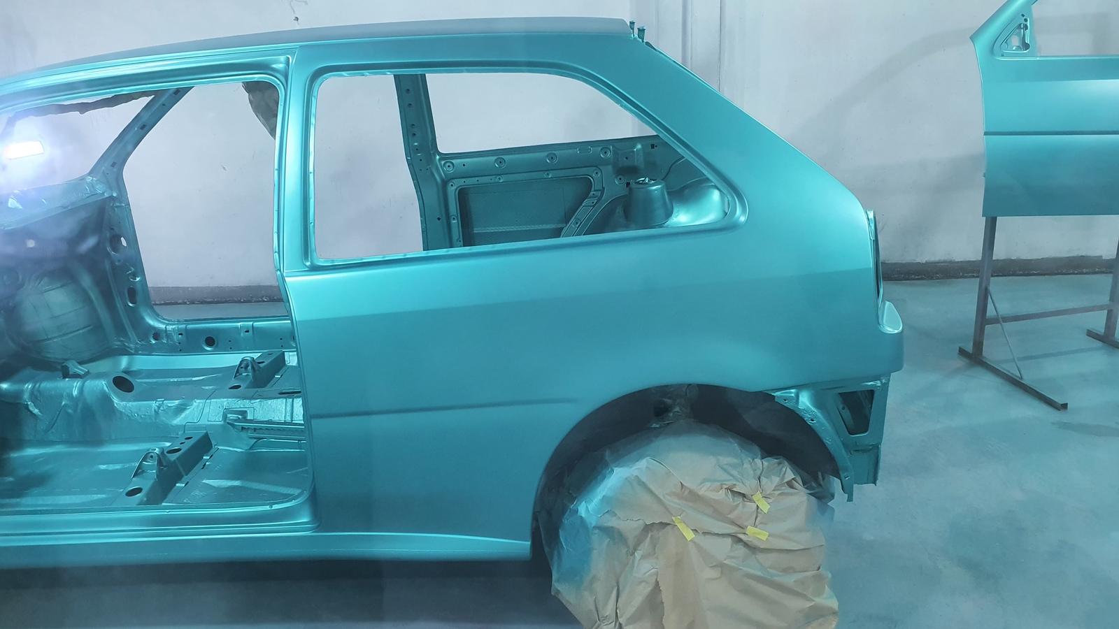 Gol “bola” restaurado pela Spazio Carrozzeria